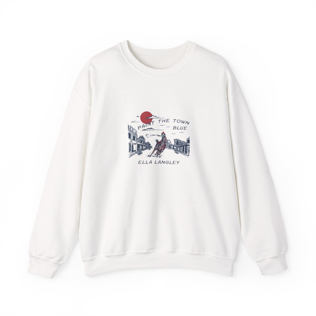 'paint the town blue' Crew Neck