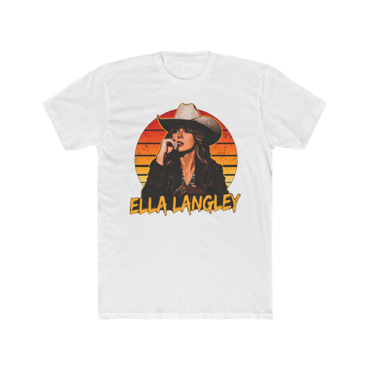 Ella Langley Shirt, Vintage Country Girl Cowboy T Shirt, Retro Western Singer Graphic Tee, Sunset Rodeo Aesthetic Shirt, Cowgirl Gift - Official T-Shirts merchandise