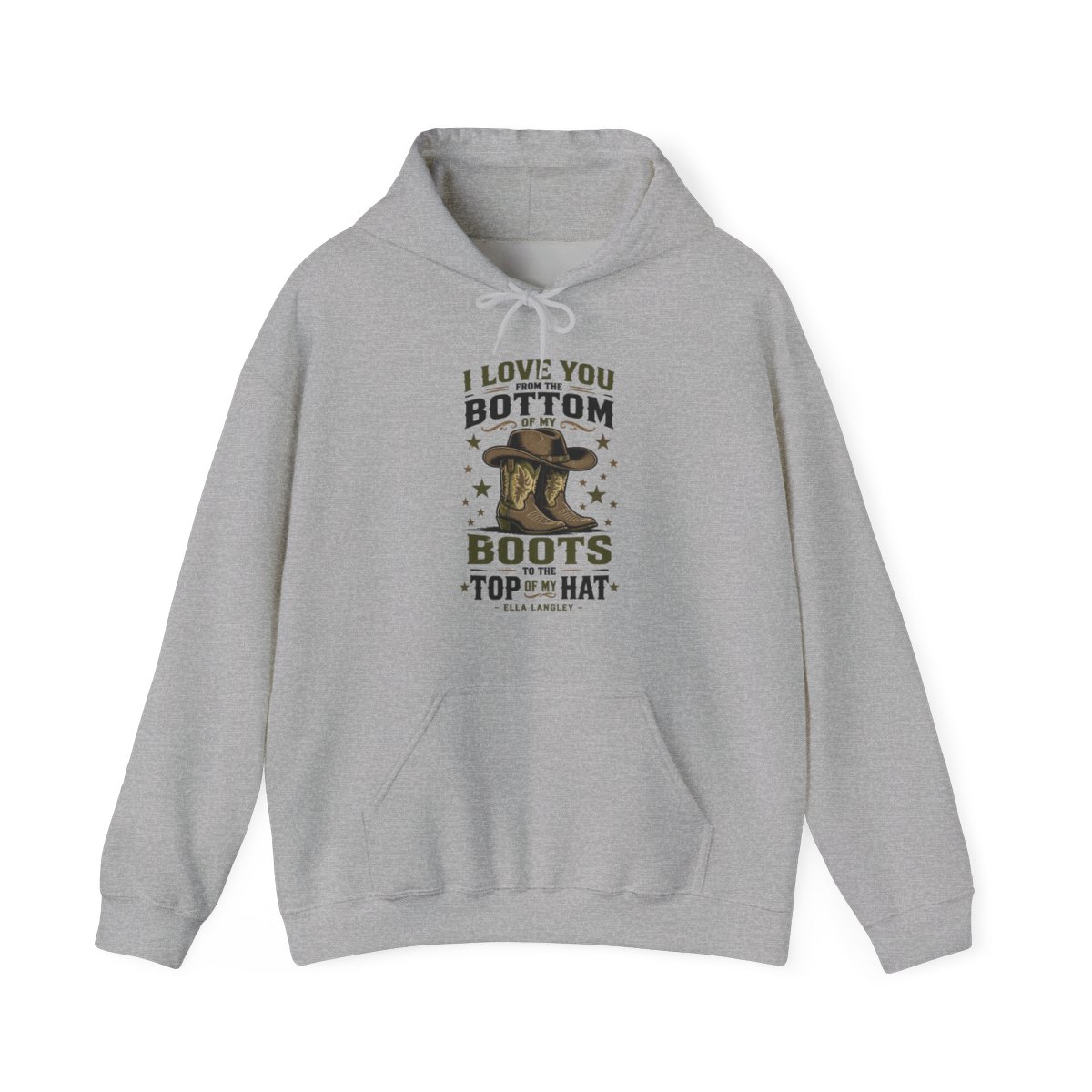 Ella Langley "Bottom of Your Boots" Hoodie - alternate angle 4, merchandise