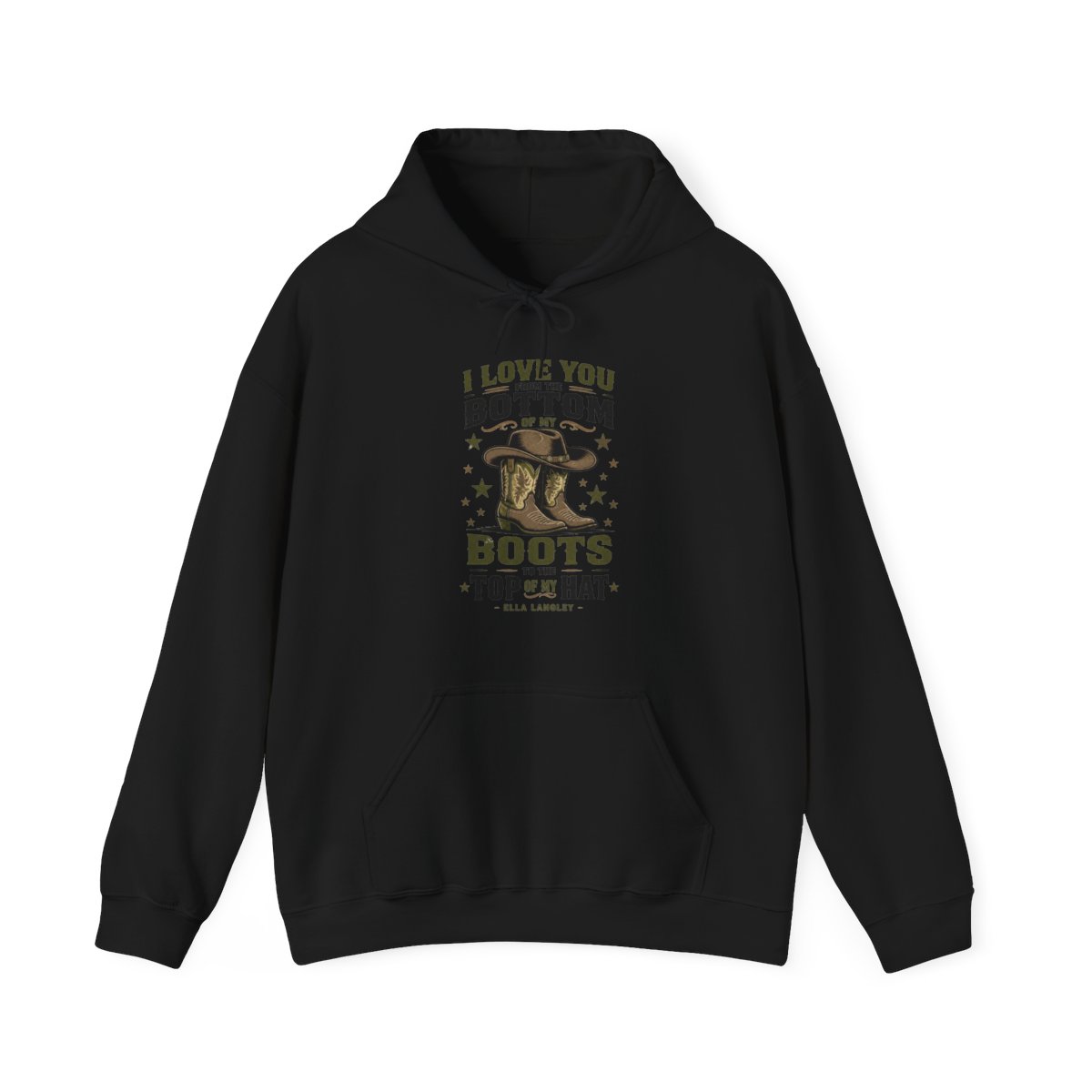 Ella Langley "Bottom of Your Boots" Hoodie - alternate angle 3, merchandise