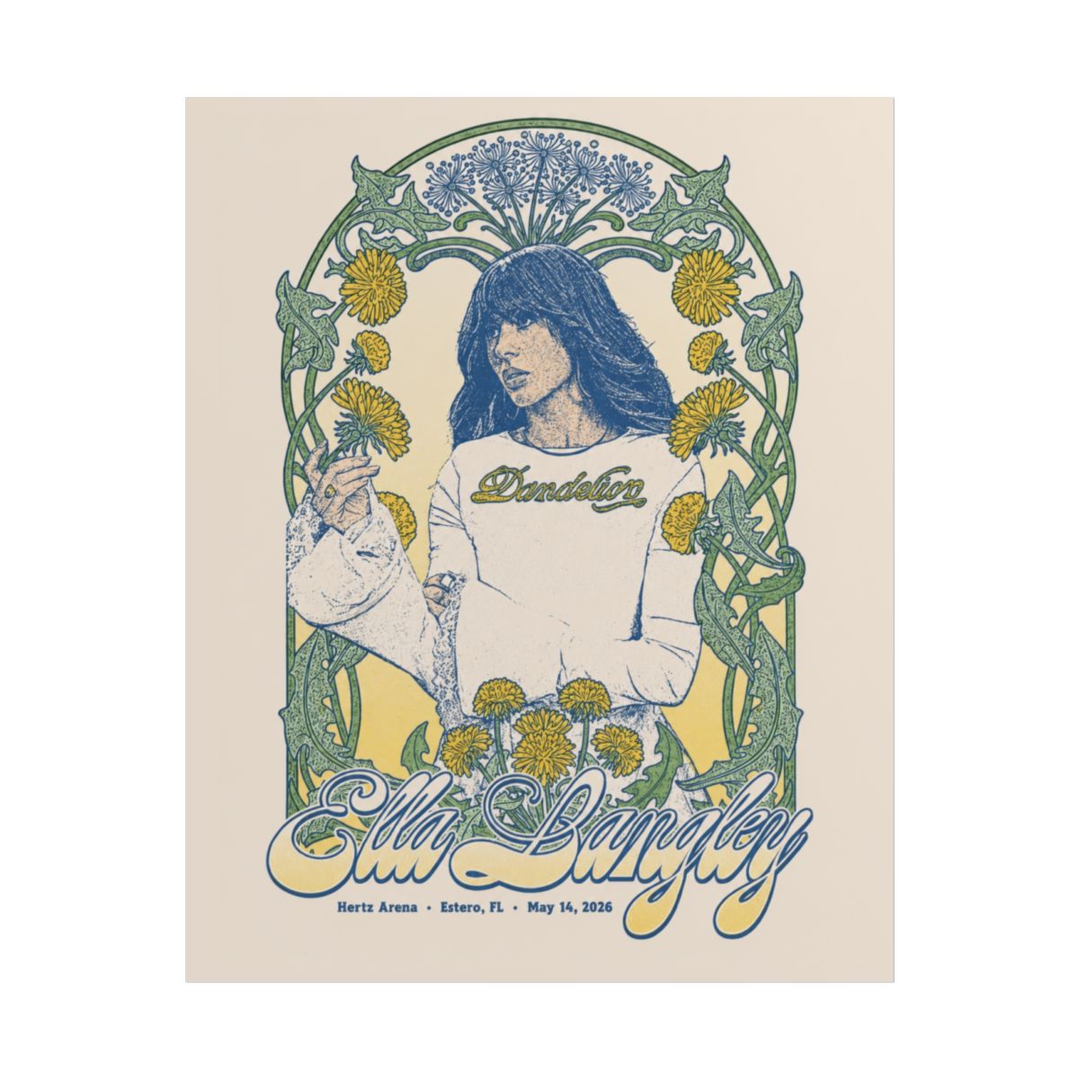 Estero, FL Limited Time Show Poster | Ella Langley - alternate angle 3, merchandise