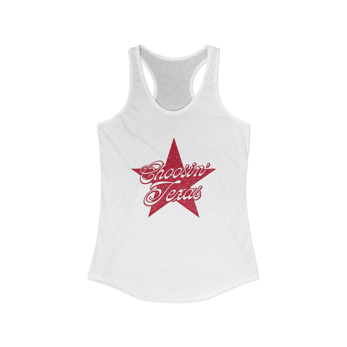 Women's Choosing Texas Racerback Tank Top | Ella Langley