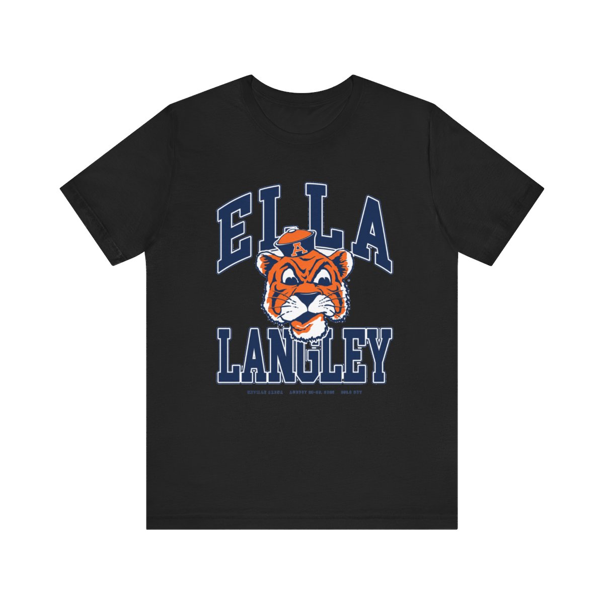 Ella Langley Auburn Tiger Tee - alternate angle 2, merchandise