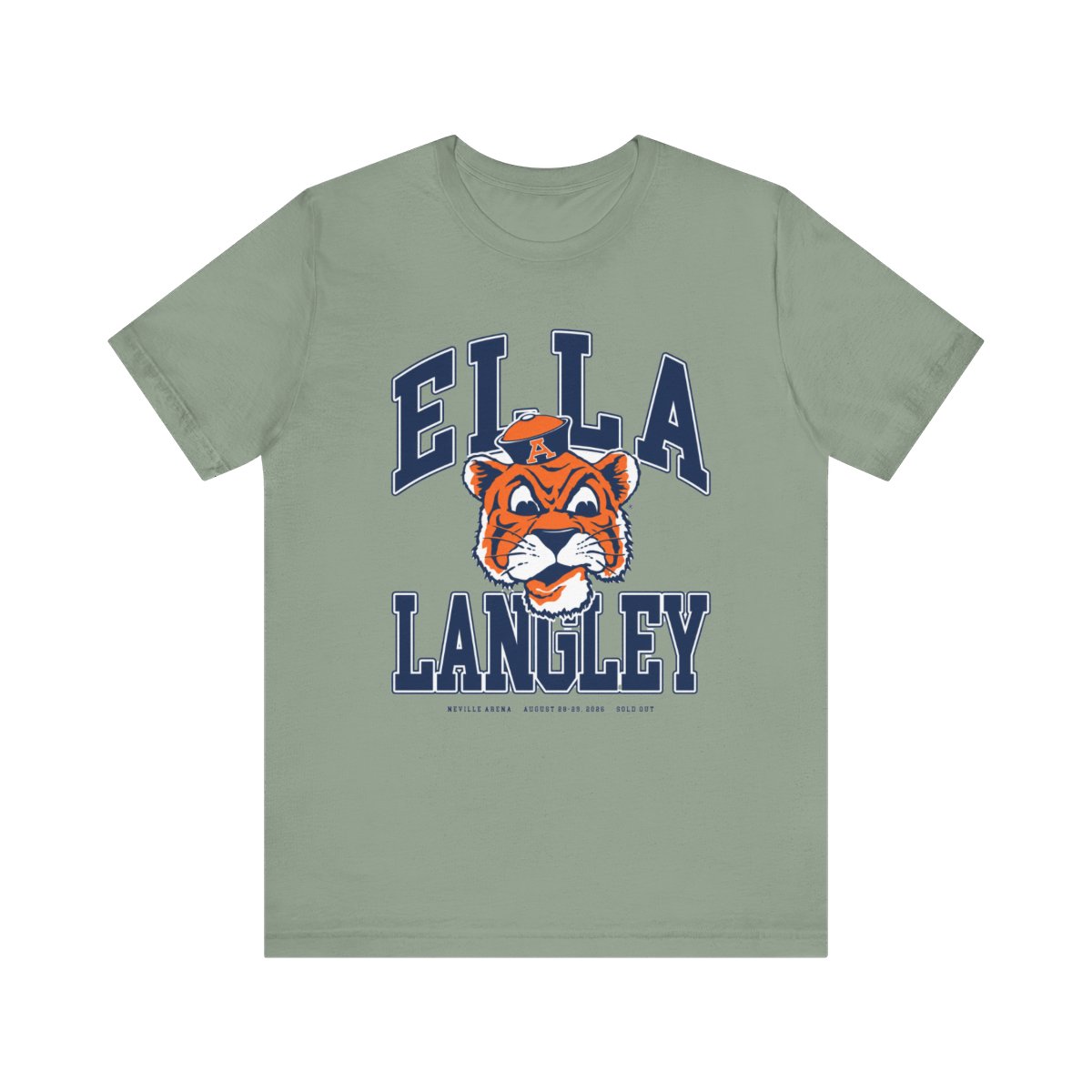 Ella Langley Auburn Tiger Tee - alternate angle 3, merchandise