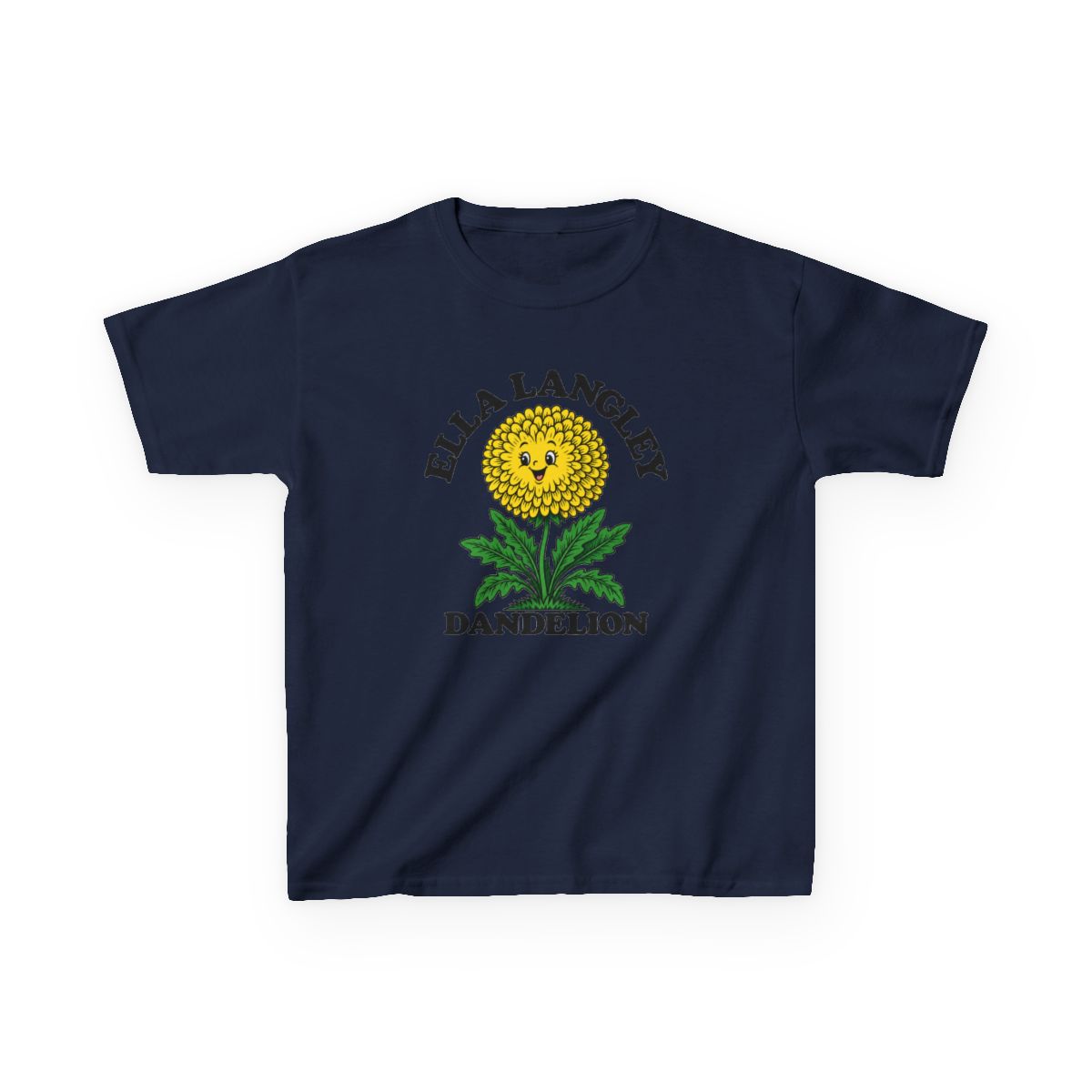 Kids Groovy Dandelion T Shirt | Ella Langley - alternate angle 5, merchandise