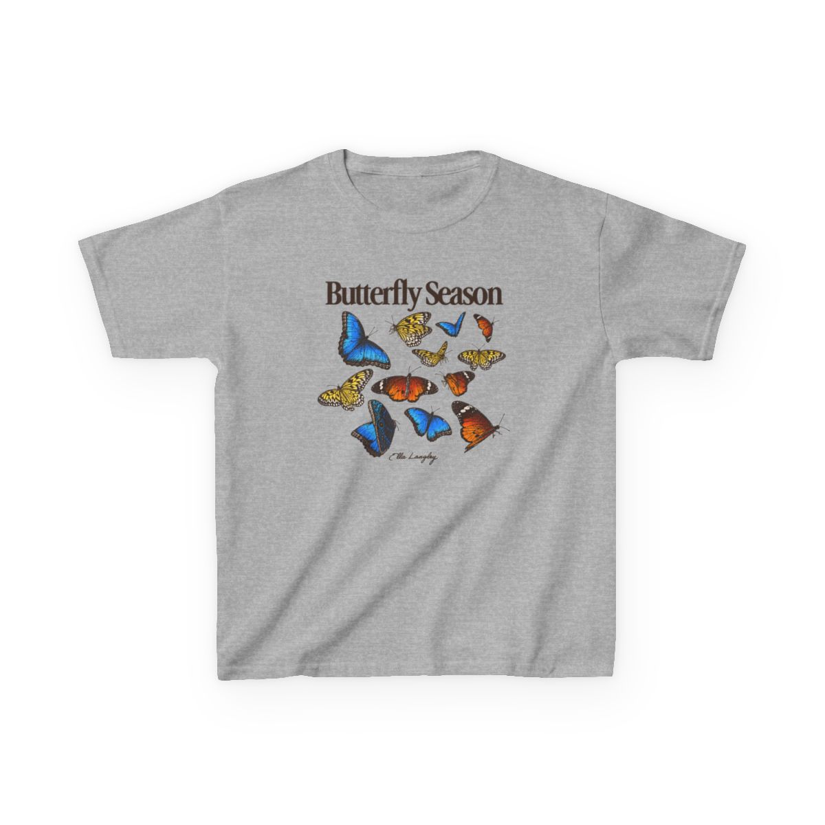 Youth Butterfly Season Tee - Ella Langley - alternate angle 3, merchandise