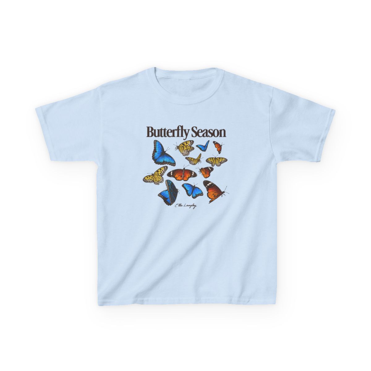 Youth Butterfly Season Tee - Ella Langley - alternate angle 4, merchandise