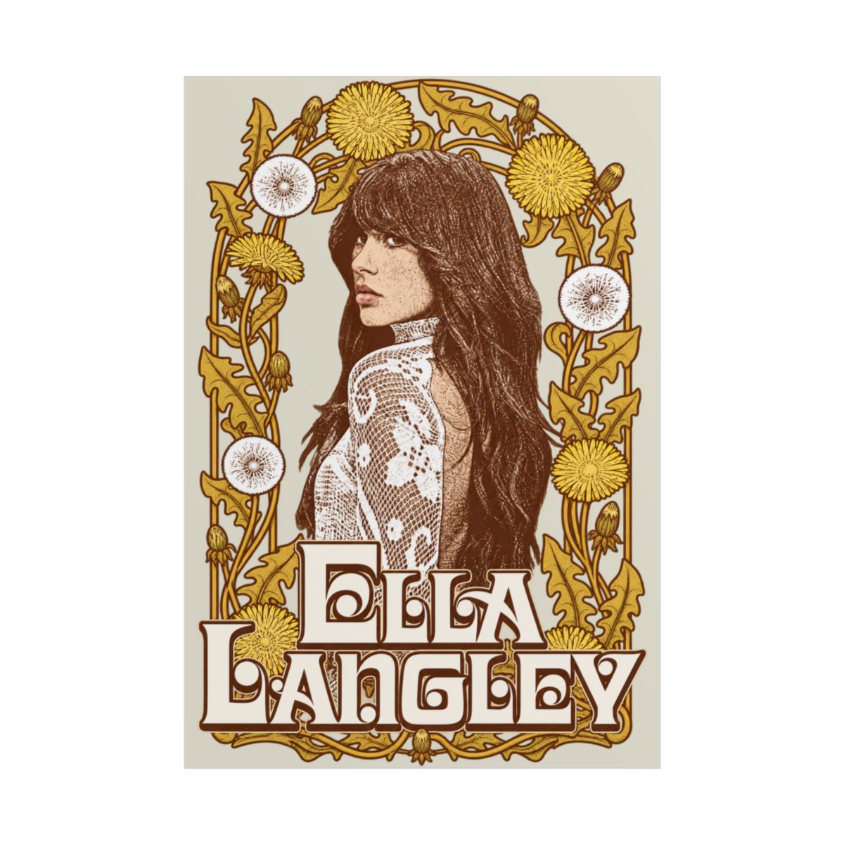 North Little Rock, AR Concert Poster | Ella Langley - Official Posters & Wall Art merchandise